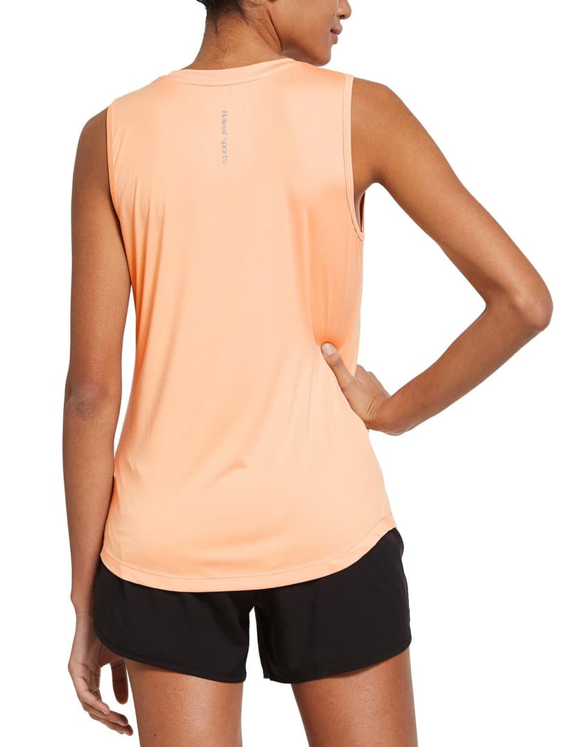baleaf Women's Workout Tank Tops Sleeveless Quick Dry Running Shirts Lightweight Loose Fit for Yoga Athletic Gym