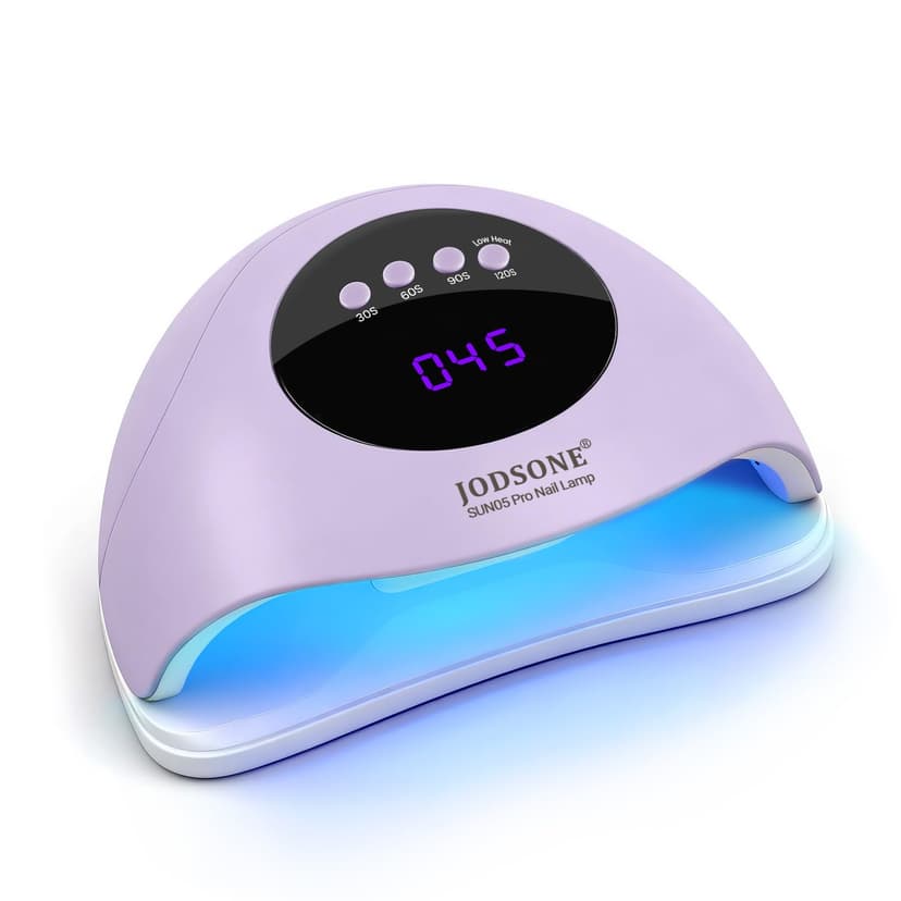 JODSONE U V LED Nail Dryer Quick Curing Lamp with 4 Timer & Auto Sensor Manicure Tool Purple