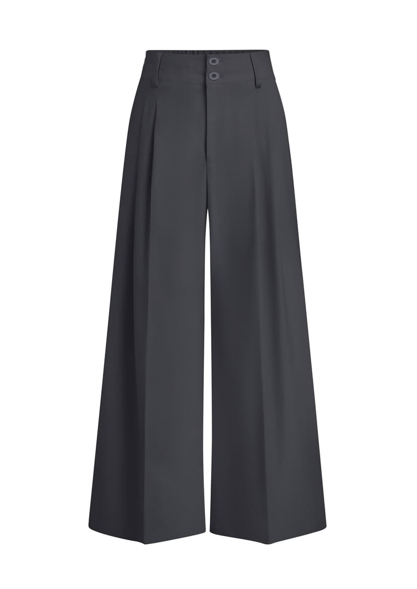 PRETTYGARDEN Women's High Waisted Wide Leg Dress Pants | Business Casual Slack Trousers,Flowy Pleated Palazzo Pants,with Pockets,Professional Interview Outfits,Office Work Clothes
