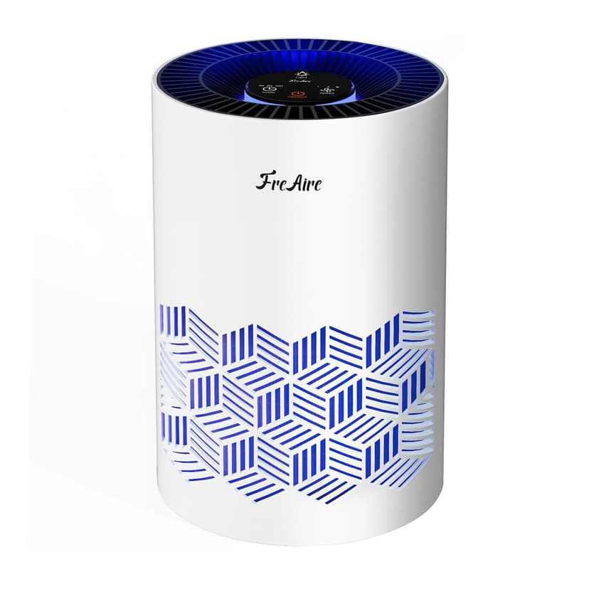FreAire Air Purifiers for Bedroom Up to 1086 Ft², Air Purifiers for Home with Lights, HEPA Air Purifier Removes Dust Smoke Pollen Dander Smell, for Home/Pets/Bedroom