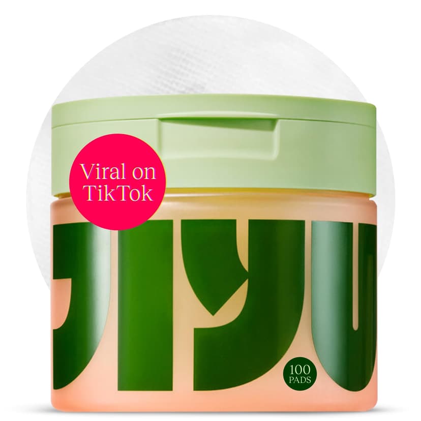 JIYU Toner Pads - Korean Skincare for Dark Spots, Wrinkles & Dull Skin - Hydrating Facial Treatment with Snail Mucin, Niacinamide, Peptides & Centella - 100 Count