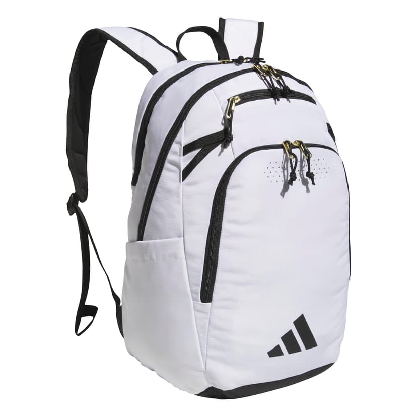 adidas Defender 5 Backpack | Padded 15-In. Laptop Sleeve, Water-Bottle Pockets, Airs Out Sweaty Shoes, Stays Dry On Wet Floors, School Gym & Travel Ready