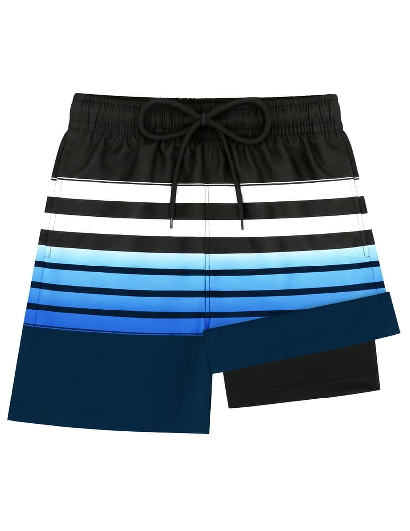 Olreco Boys Swim Trunks with Compression Liner Kids Bathing Suit Boys Board Shorts Quick Dry Teen Swimsuit Kids Swim Shorts