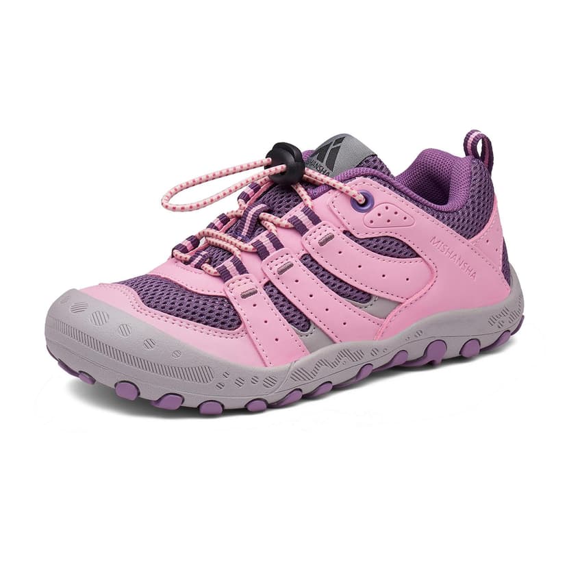 Mishansha Boy's Girl's Hiking Shoes Low Top Sneakers Outdoor Trekking Walking Climbing Running Shoes