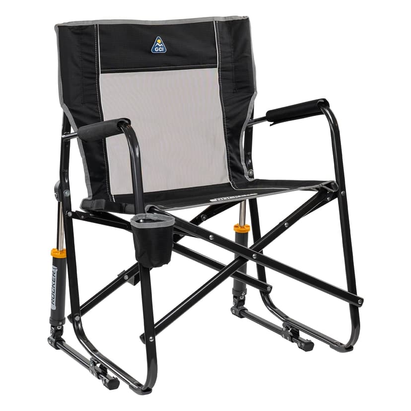 GCI Outdoor Freestyle Rocker Camping Chair - Black