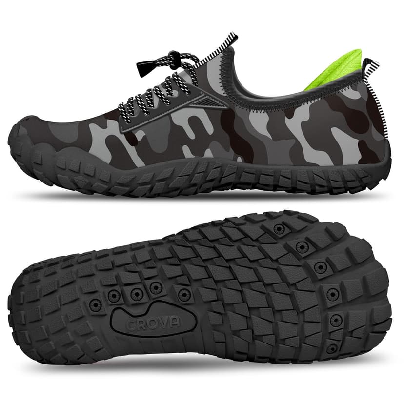 Built-in Heel Grips Water Shoes for Kids Girls Boys Hiking Wide Barefoot Swim Beach Pool Big Kid