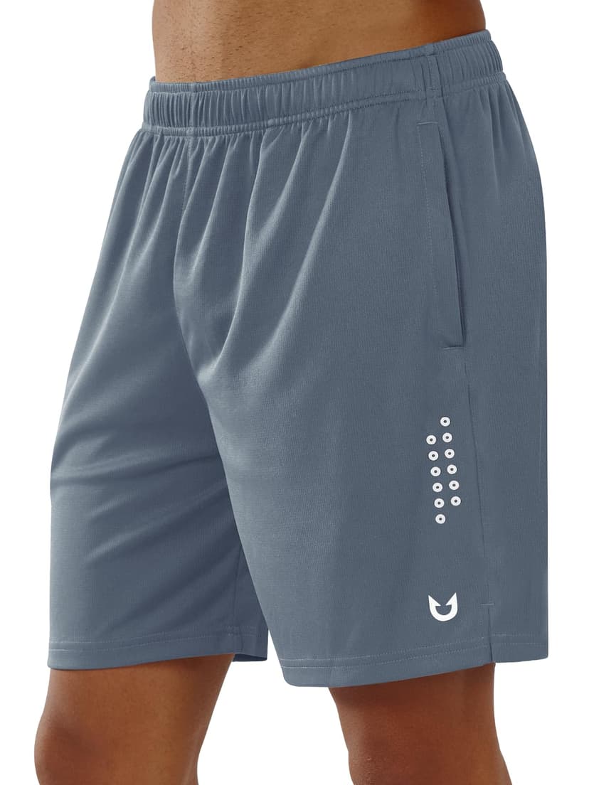 NORTHYARD Men's Athletic Gym Shorts 10"/7"/5" Running Basketball Tennis | Quick Dry, Zipper Pockets, Lightweight, Breathable, Running, Reflective Strips, UPF 50+, Hiking, Sports, Workout