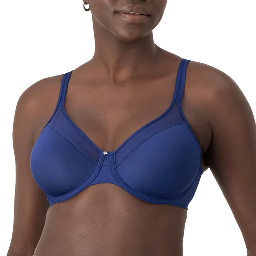 Bali Women's Seamless Underwire Bra, One Smooth U Smoothing Underwire Bras for Women, Convertible Straps, Ultra Light