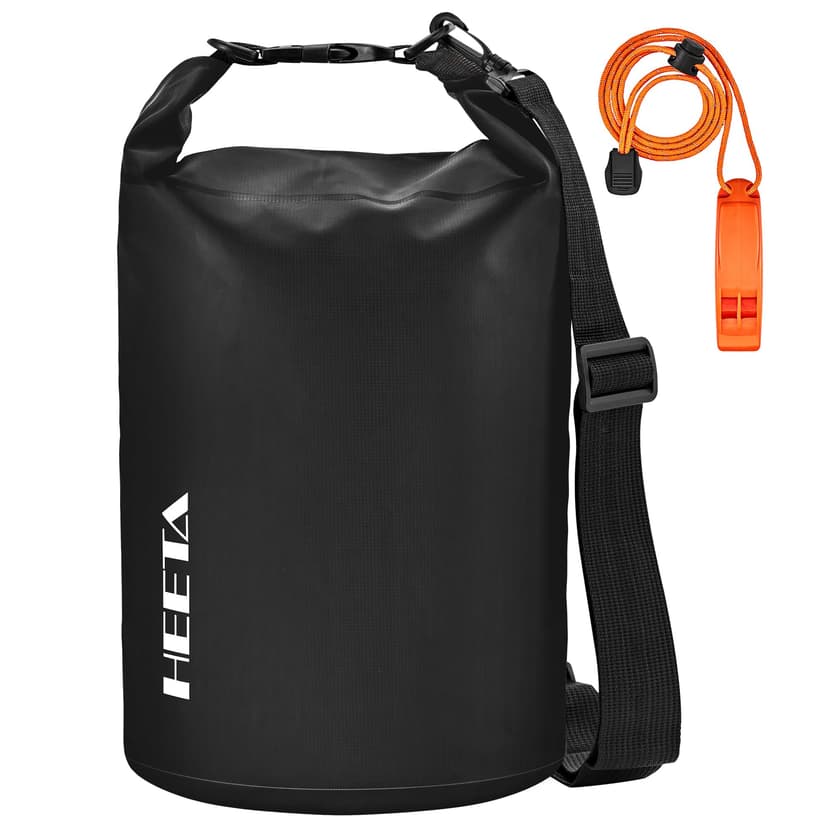 HEETA Waterproof Dry Bag for Women Men, 5L/10L/20L/30L/40L Roll Top Lightweight Dry Storage Bag Backpack with Emergency Whistle for Travel, Kayaking, Boating, Camping, Beach, Cruise Ship Essentials
