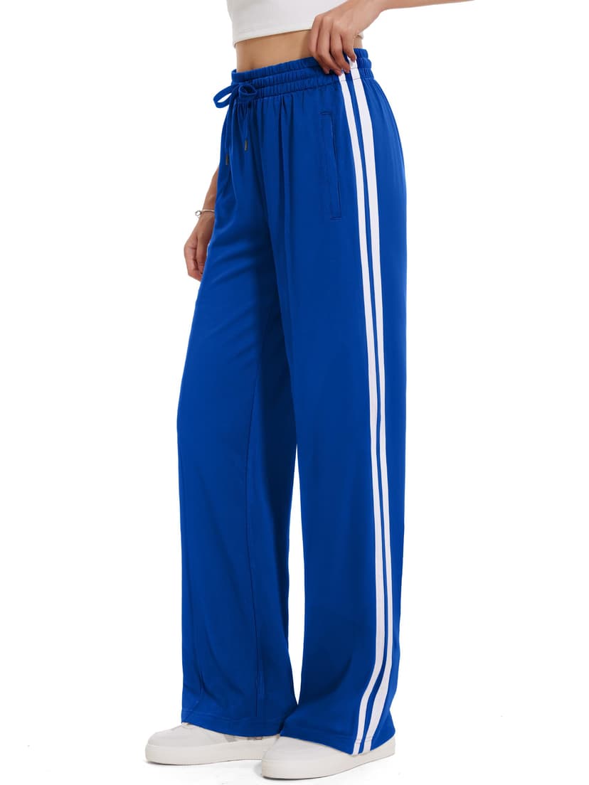 Tapata Women's 28/30/32/34/36 Inseam Track Pants Loose Straight Leg Jogging Sweatpants Warm-Up Sports Athletic Running