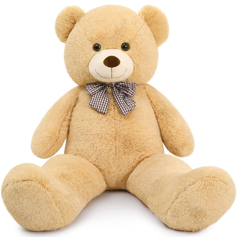 MaoGoLan 47 Inch Giant Teddy Bear, Big Stuffed Animal Plush Toy Gift | A heartwarming way to show love and care on birthdays, baby showers, Christmas, Valentine’s Day, and anniversaries