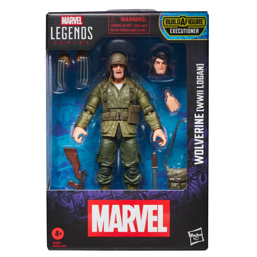 Marvel Legends Series Wolverine (WWII Logan), X-Men Comics Collectible 6-Inch Scale Action