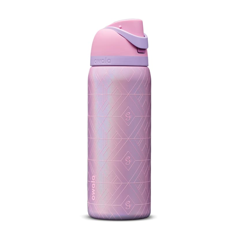 Owala Wicked FreeSip Stainless Steel Water Bottle 32 oz Glinda (Pink)