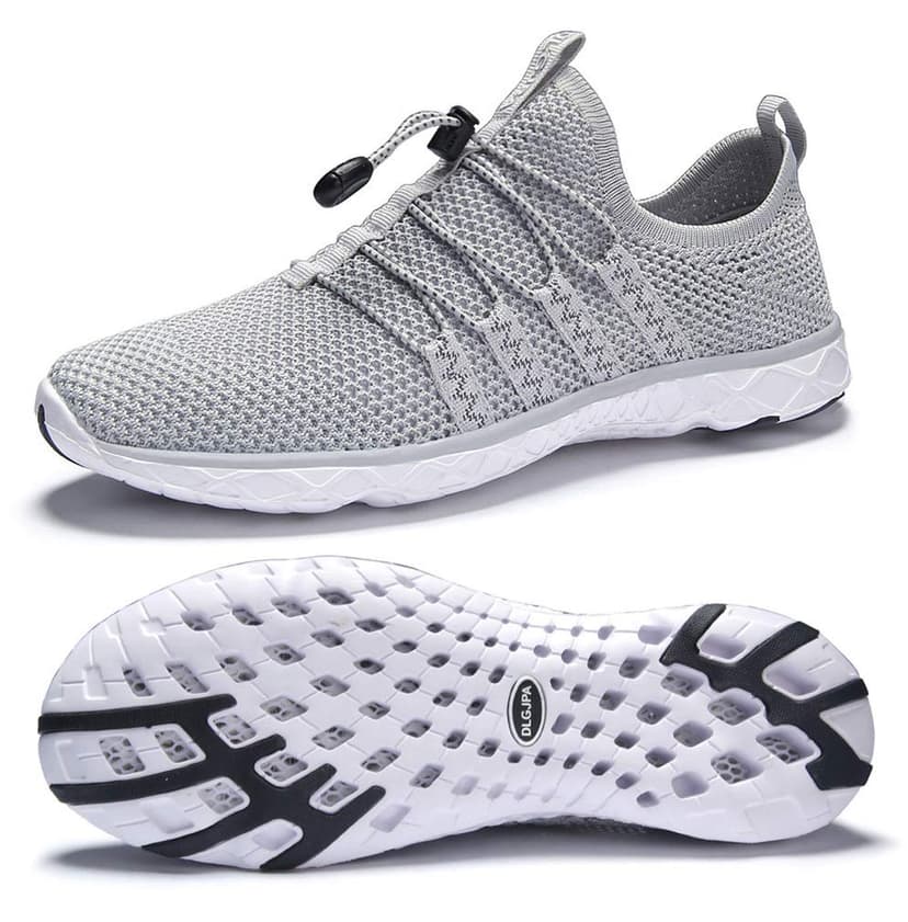 DLGJPA Men's Lightweight Quick Drying Aqua Water Shoes Athletic Sport Walking Shoes