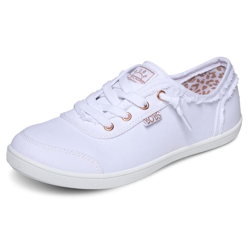 Skechers Women's Bobs B Cute Sneaker - Memory Foam, Flexible Outsole, Lightweight Vegan Shoes