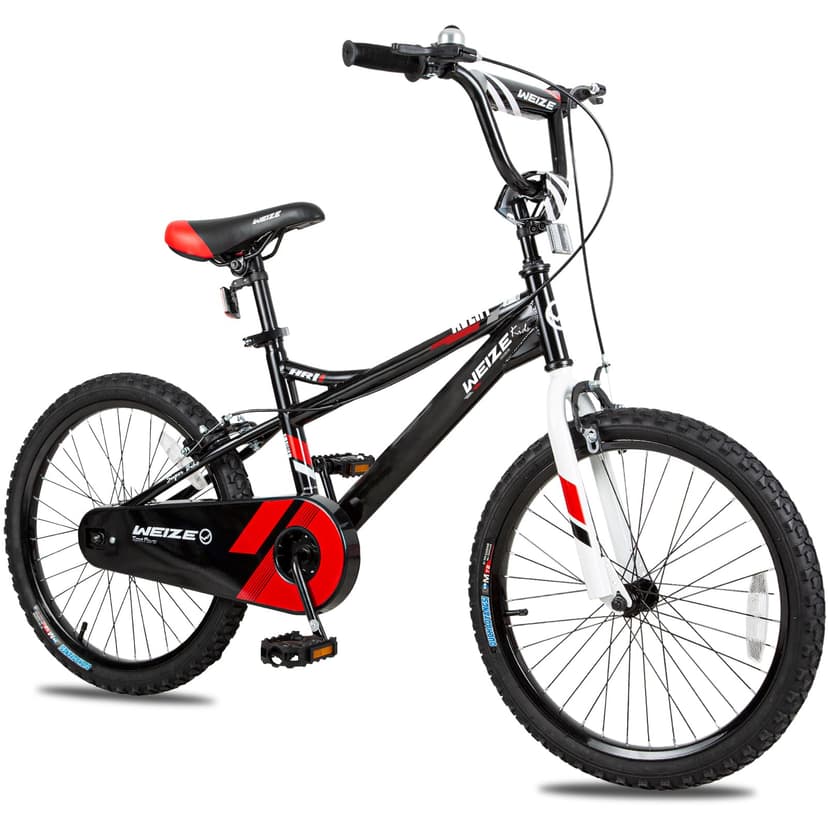 WEIZE Kids Bike, 14 16 20 Inch Children Bicycle for Boys Girls Ages 4-12 Years Old Coaster Brake Multicolor