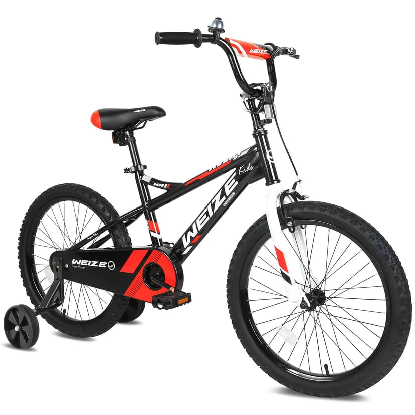 WEIZE Kids Bike, 14 16 20 Inch Children Bicycle for Boys Girls Ages 4-12 Years Old Coaster Brake Multicolor