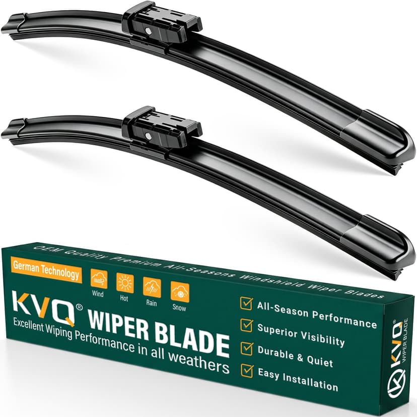 KVQ Windshield Wiper Blades Replacement for Ford Transit-150 Transit-250 Transit-350 2015 2016 2017 2018 2019 2020 2021 2022,Original Factory Quality - 28" 21" (Pack of 2)