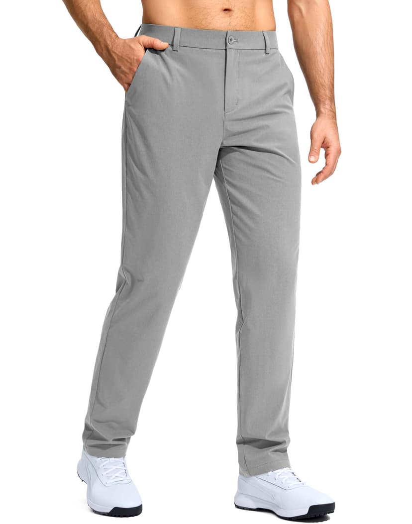 G Gradual Mens Golf Pants Stretch Dress Casual Pants 30"/32"/34" Lightweight Work Travel Slacks for Men with 4 Pockets