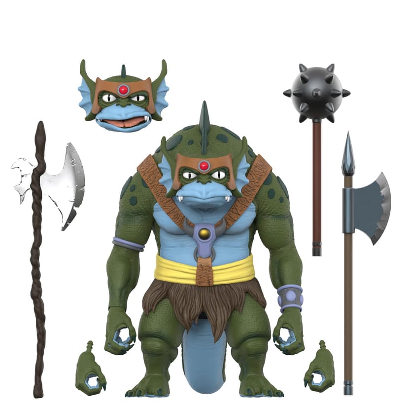 Super7 ULTIMATES! Thundercats Slithe - 7" Thundercats Action Figure with Accessories - Classic Cartoon Collectibles and Retro Toys