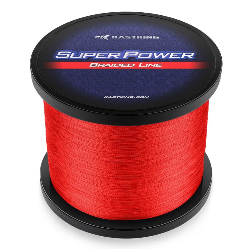 KastKing Superpower Braided Fishing Line, Abrasion Resistant Braid Line | Zero Stretch, Strong Knot Strength, Smaller Diameter, Enhanced Sensitivity, Long Casting, Superior Strength