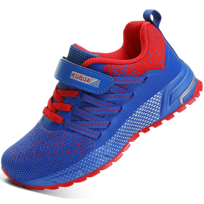 KUBUA Kids Sneakers Lightweight Boys Girls Tennis Shoes | Breathable, Comfortable, Non Slip, Easy to Put On, Running, Walking, Gym, School, Daily Play, Toddler