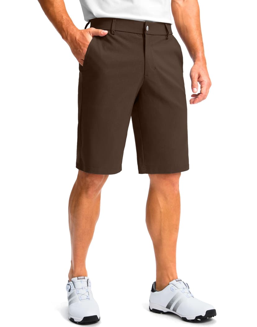 G Gradual Men's Golf Shorts with 4 Pockets 11" Inseam Stretch Quick Dry Casual Work Dress Shorts for Men