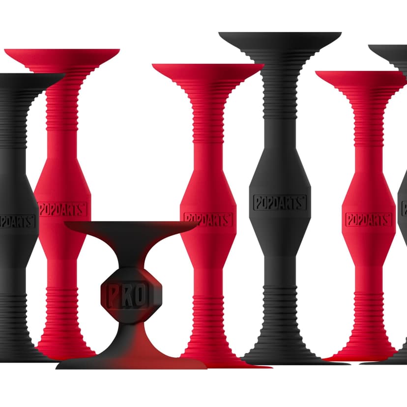 Popdarts PRO Pack Game Set, Red & Black | Indoor, Outdoor, Suction Cup Throwing Game, Competition with a POP