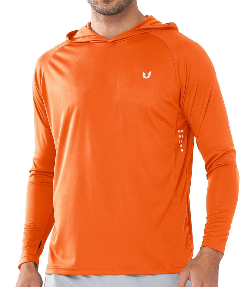 NORTHYARD Men's Sun Hoodie Long Sleeve Fishing Shirts UPF 50+ Rash Guard | UV Protection, Lightweight, Quick Dry Swim Shirt, 4-Way Stretch, Moisture Wicking, Hiking, Beach, Golf, Swimming, Water Sport
