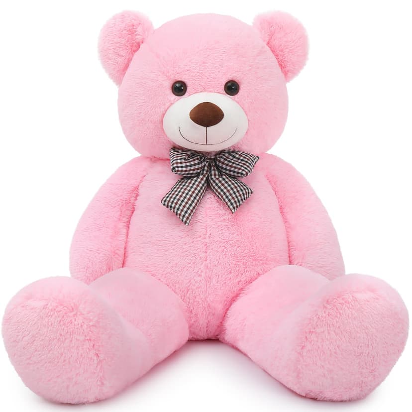MaoGoLan 47 Inch Pink Giant Teddy Bear, Big Plush Bear Gift | A sweet way to show love and care on birthdays, baby showers, Christmas, Valentine’s Day, anniversaries, and surprises