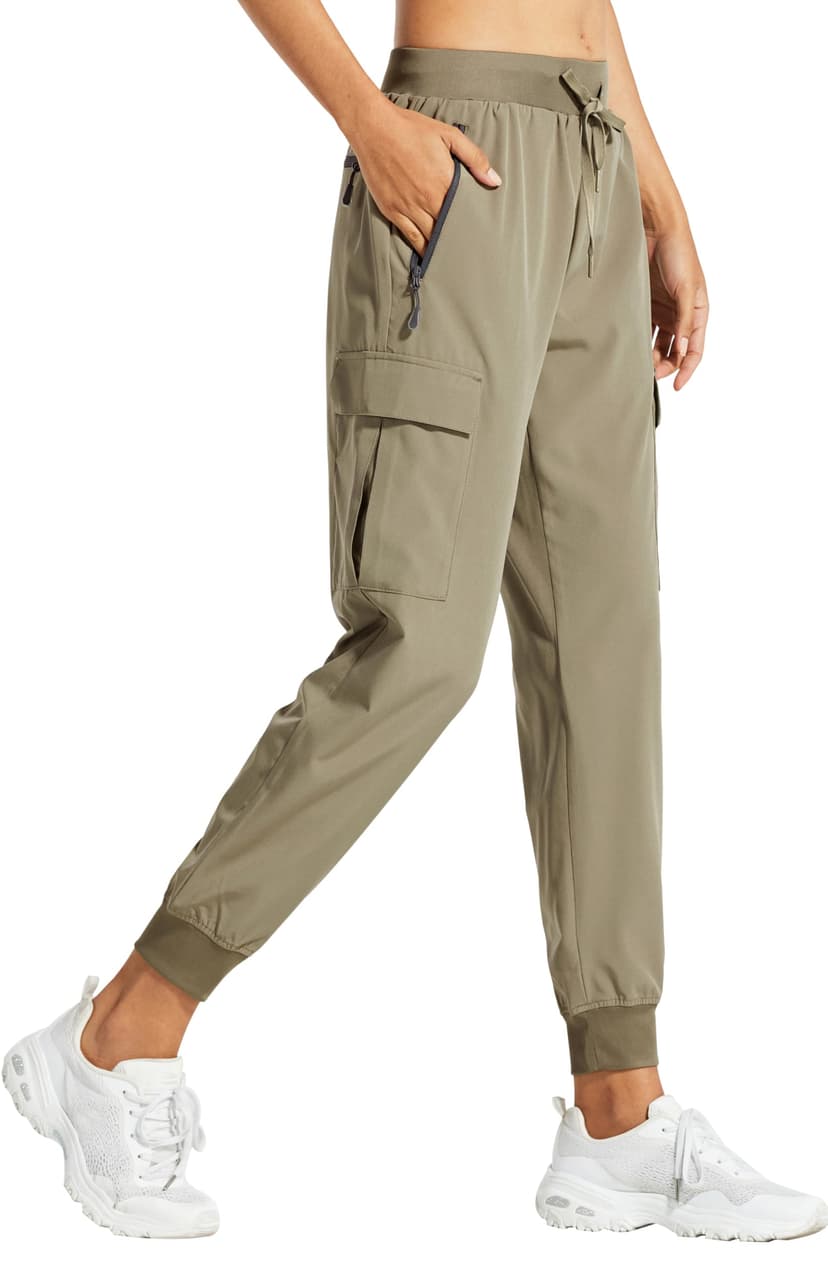 Libin Women's Hiking Cargo Pants Quick Dry Joggers Petitle/Regular/Tall | Lightweight, UPF 50+, Water Resistant, Zipper Pockets for Athletic Running Travel Lounge Casual Outdoor Golf Safari Clothes