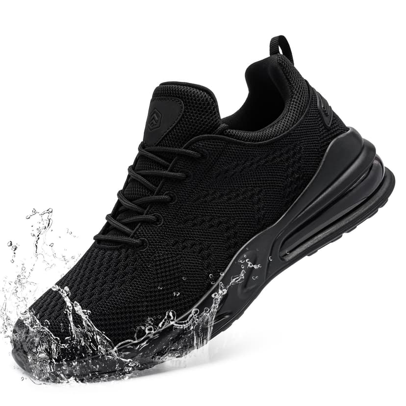 LARNMERN Men Chef Shoes Non Slip Work Waterproof Slip-on | Anti Slip Water Resistant Kitchen Shoes Restaurante Food Service Water Proof Walk Sneaker Zapatos Trabajo Antideslizantes