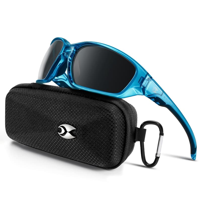 suoso Sports Polarized Sunglasses for Men: Womens UV400 Protection Sun Glasses Wrap Around Goggles for Fishing Driving TR90
