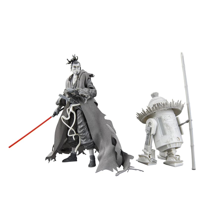 STAR WARS The Black Series The Ronin & R5-D56, Visions Premium Collectible 6 Inch Action Figure 2-Pack