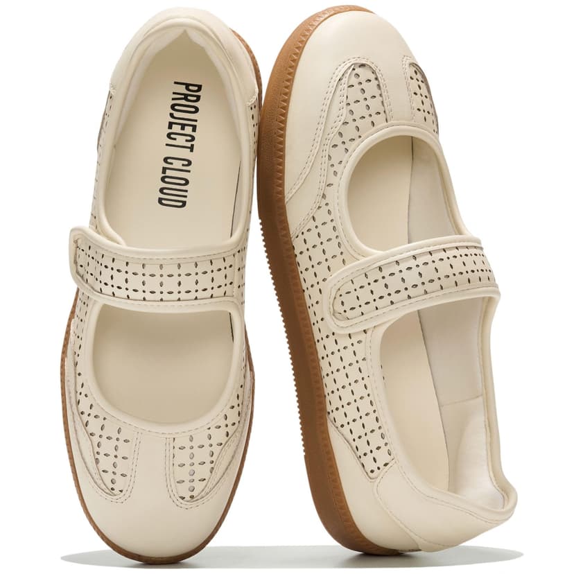 Project Cloud Mary Jane Shoes, Comfortable Fashion Sneakers for Women | Comfortable Womens Shoes - Slip On Shoes for Women Memory Foam Insole Cushioned - Womens Fashion Sneakers Daily Walking Shoes