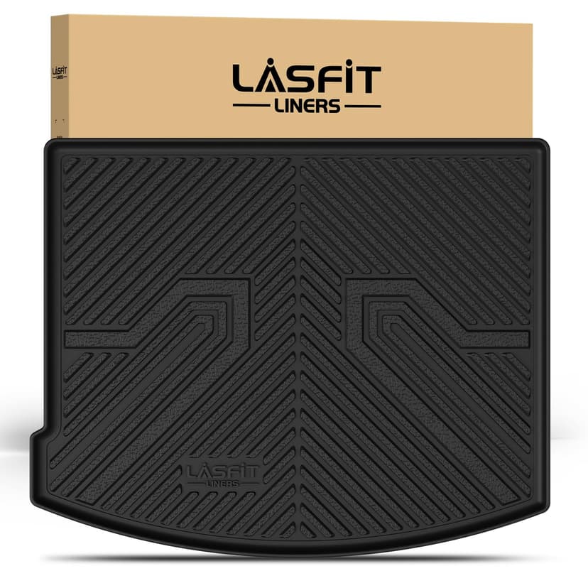 LASFIT Cargo Mat for Lincoln Corsair 2020-2026 | All Weather Custom Fit TPE Cargo Liner Trunk Mat Trunk Liner, Full Coverage Secure-Fit Corsair Accessories, Easy to Wash