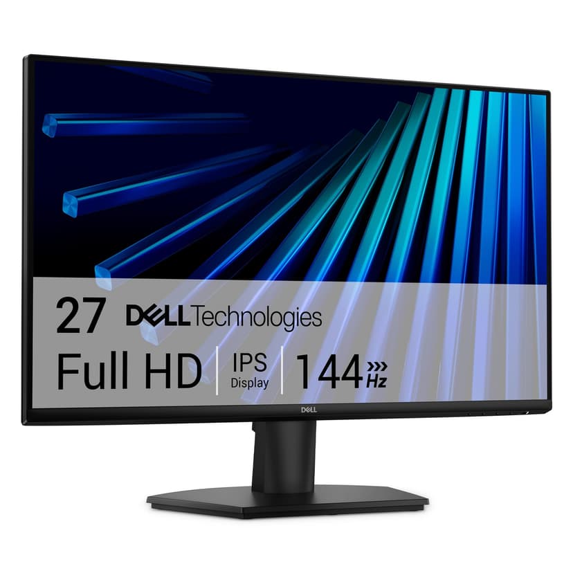 Dell 27 Monitor - SE2726H - 27-inch FHD (1920x1080) 144Hz 1ms Display, in-Plane Switching (IPS) Technology, AMD FreeSync™, TÜV 3-Star 2X HDMI, Tilt