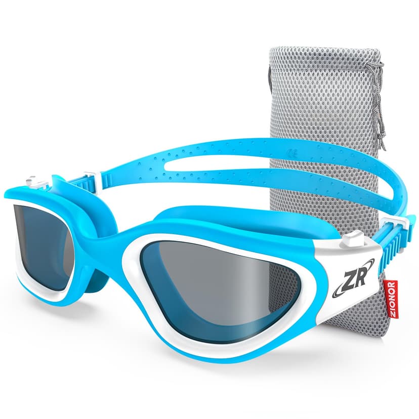 ZIONOR Swim Goggles, Upgraded G1 Polarized Swimming Goggles Anti-fog for Adult Men Women