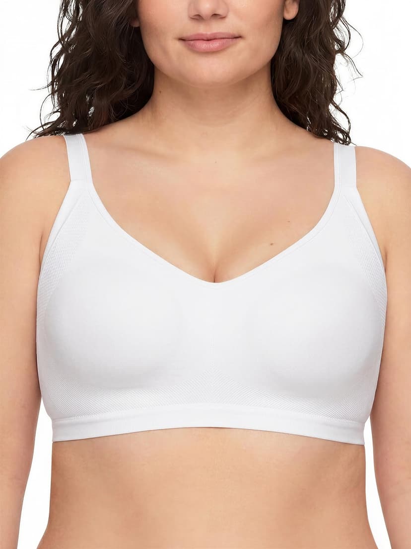 Warners Easy Does It Underarm-Smoothing with Seamless Stretch Wireless Lightly Lined Comfort Bra