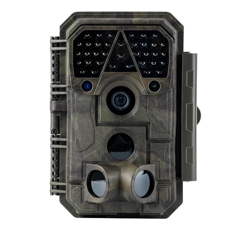 Meidase P70 (Non-Cellular,Non-WiFi) Trail Camera, 64MP 1296p, Game Cameras with No-Glow IR Night Vision, Motion Activated, Waterproof for Wildlife Deer Cams, Hunting