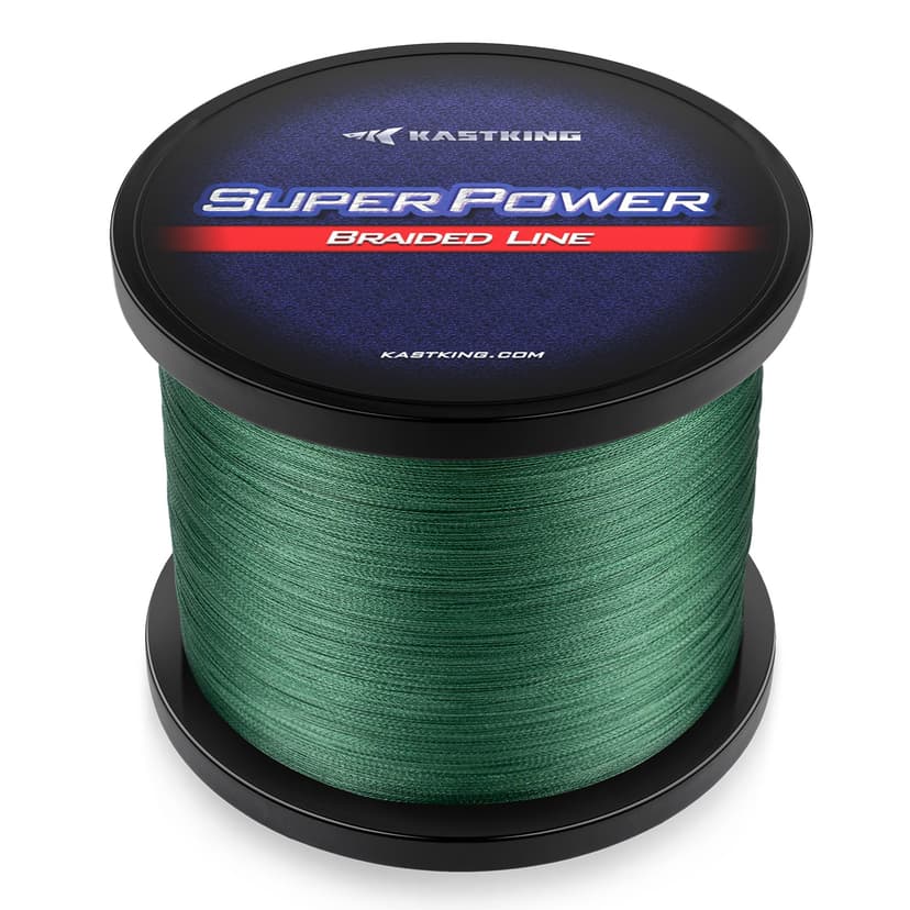 KastKing SuperPower Braided Fishing Line - Abrasion Resistant Braided Lines – Incredible Superline – Zero Stretch – Smaller Diameter – A Must-Have!
