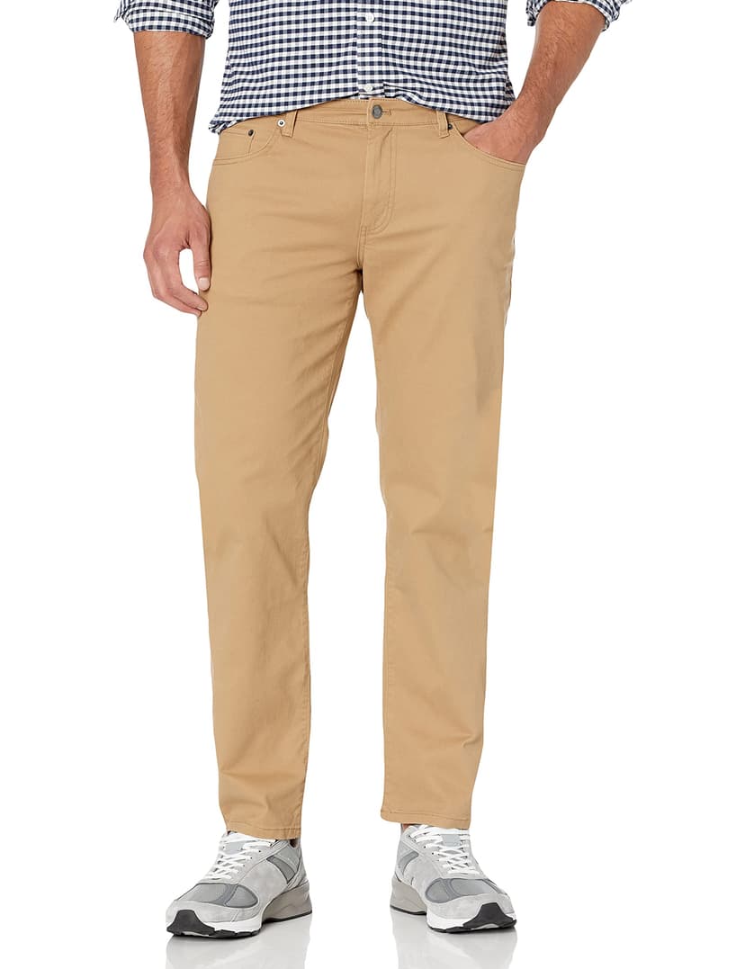 Amazon Essentials Men's 5-Pocket Stretch Twill Pants