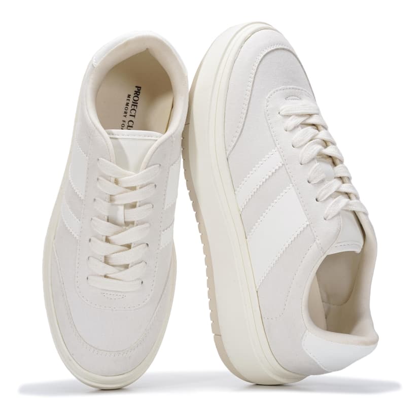 Project Cloud Platform Sneakers for Women - Lightweight Memory Foam Insole Womens Sneakers - Non-Slip Fashion Sneakers for Women Footwear - Women's Fashion Platform Shoes (Nita)