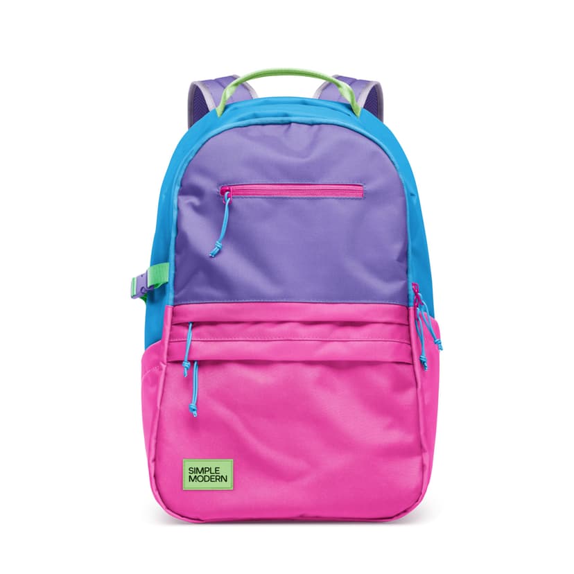Simple Modern Kids Backpack for School | 20L Laptop Backpack | 80s Mix | Ellis Bookbag for Girls, Boys | Cute Backpack for Middle School, High School, Teens | 80s Mix
