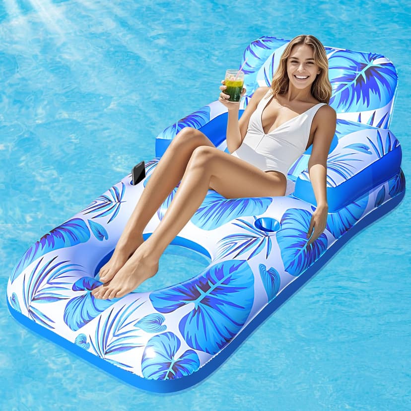 Inflatable Pool Floats, Solar Powered Large Swan Pool Float Adult, LED Color Changing