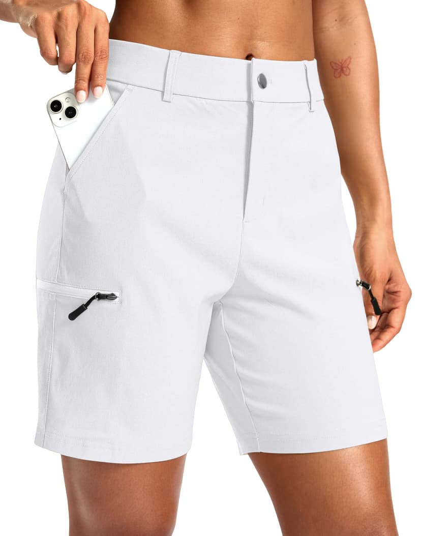 G Gradual Women's 7"/9" Hiking Cargo Shorts Quick Dry Lightweight Golf Outdoor Work Summer Travel Shorts with Pockets