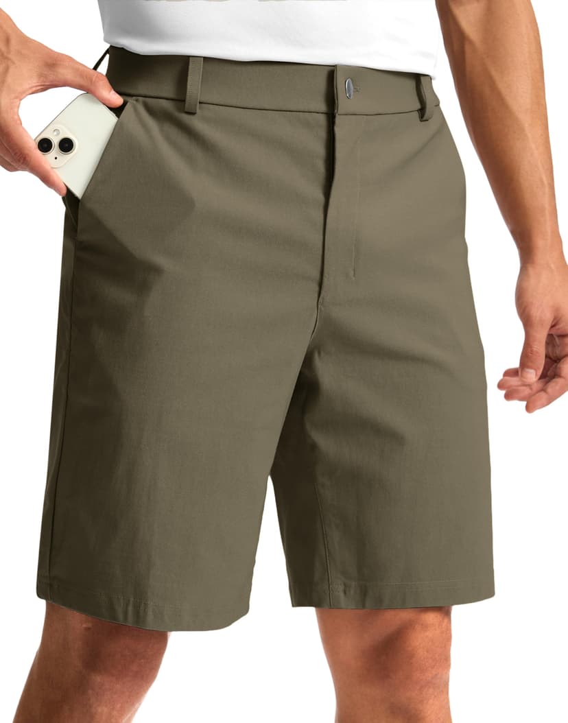 G Gradual Men's Golf Dress Shorts 5"/ 7"/ 9" Stretch Casual Work Flat Front Shorts for Men with 3 Pockets Quick Dry