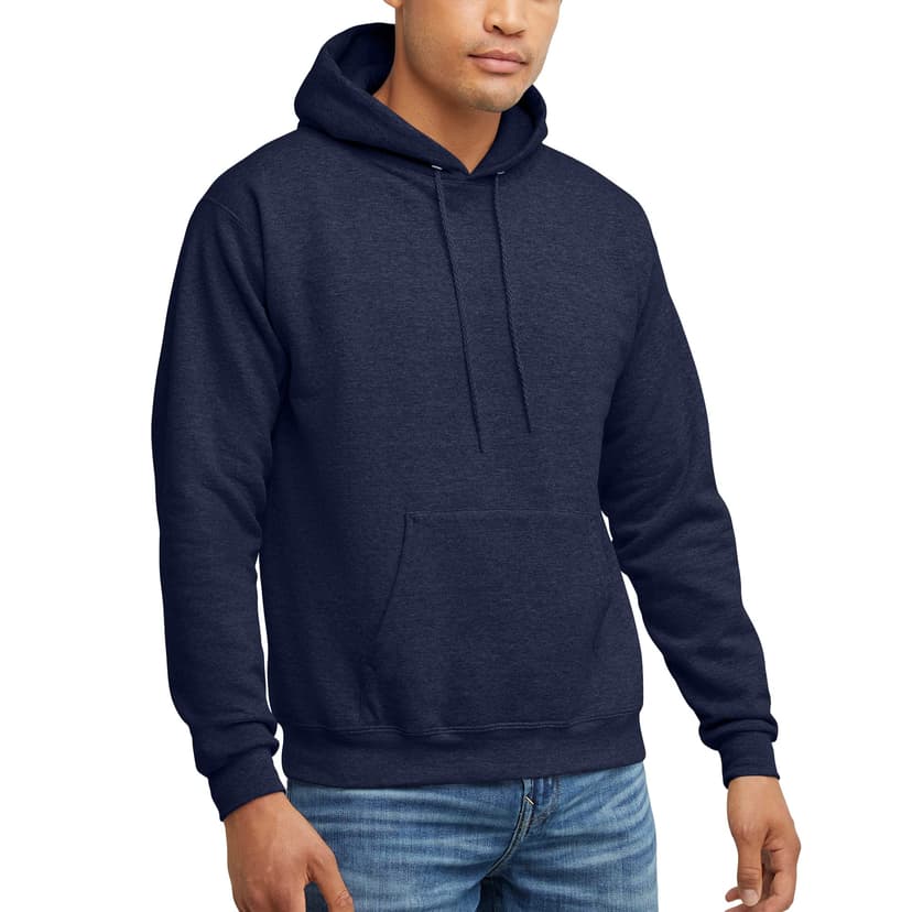 Hanes Men's Hoodie - EcoSmart Fleece Hooded Sweatshirt for Men & Women - Midweight Fleece - Big & Tall Available