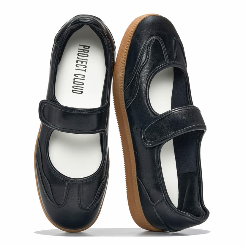 Project Cloud Mary Jane Shoes, Comfortable Fashion Sneakers for Women | Comfortable Womens Shoes - Slip On Shoes for Women Memory Foam Insole Cushioned - Womens Fashion Sneakers Daily Walking Shoes