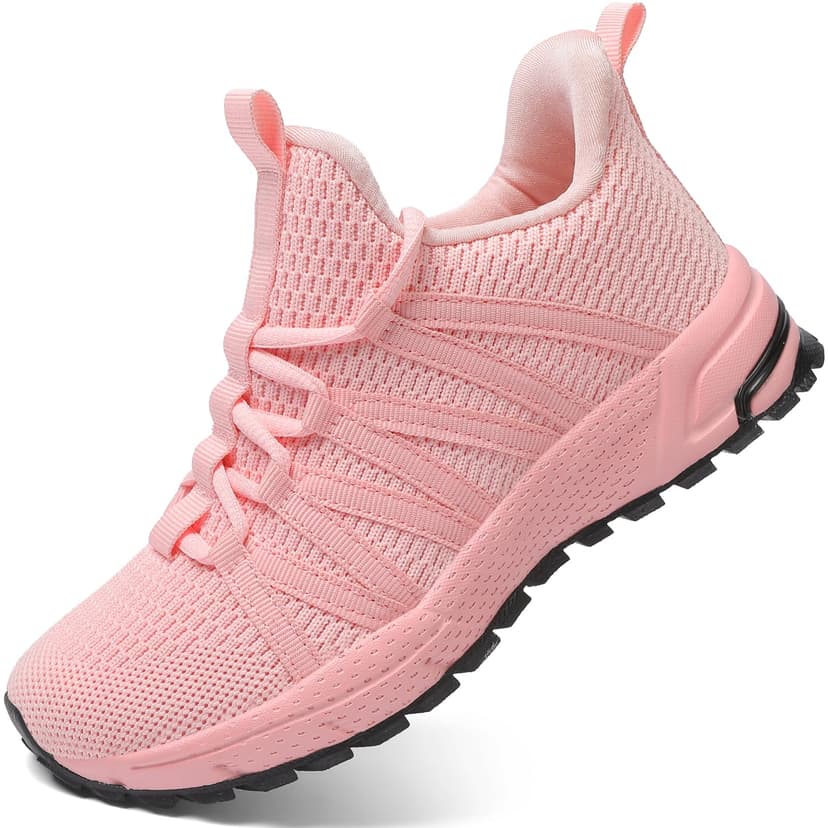 KUBUA Kids Sneakers Lightweight Boys Girls Tennis Shoes | Breathable, Comfortable, Non Slip, Easy to Put On, Running, Walking, Gym, School, Daily Play, Toddler